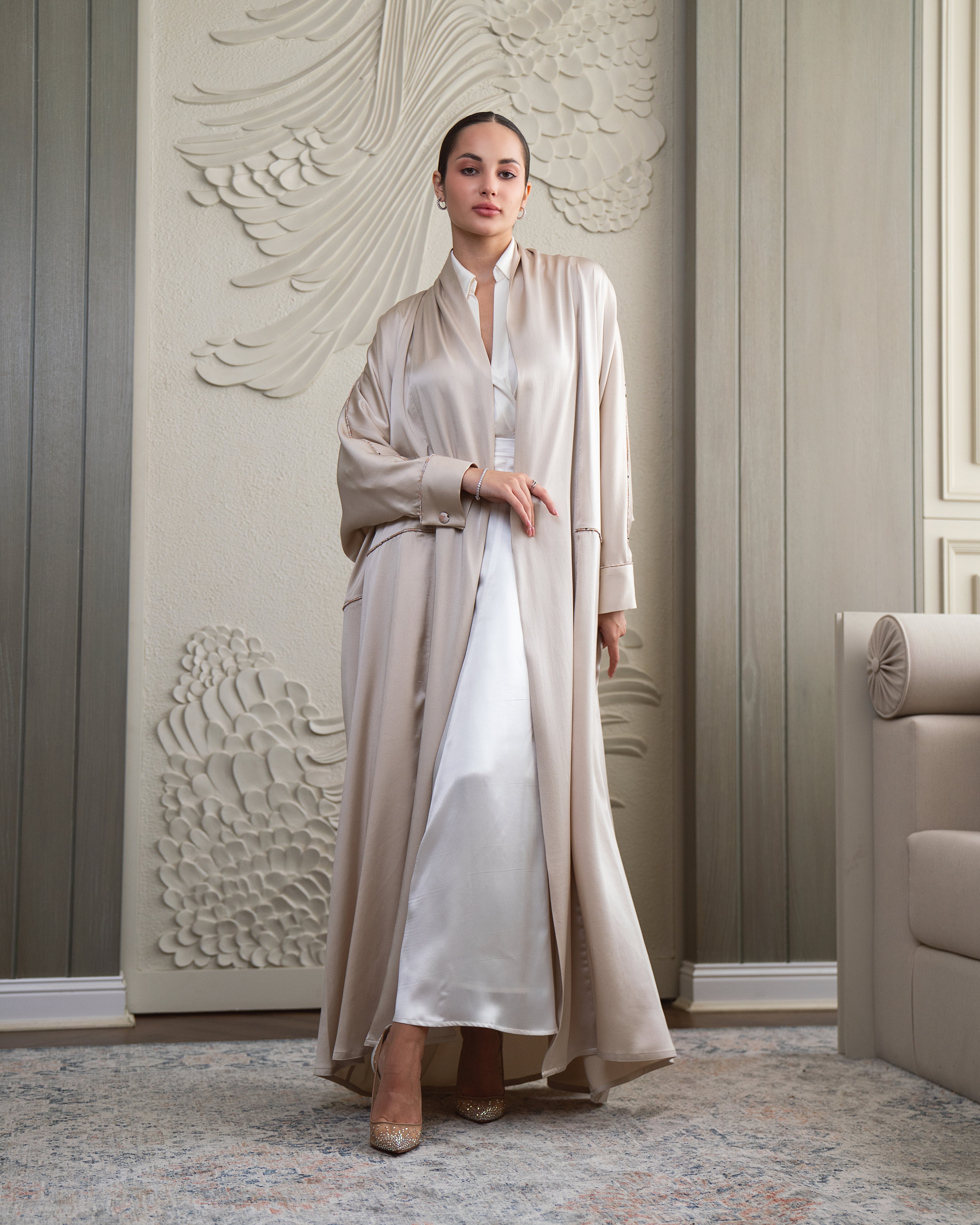 Silk Reverie - Beige