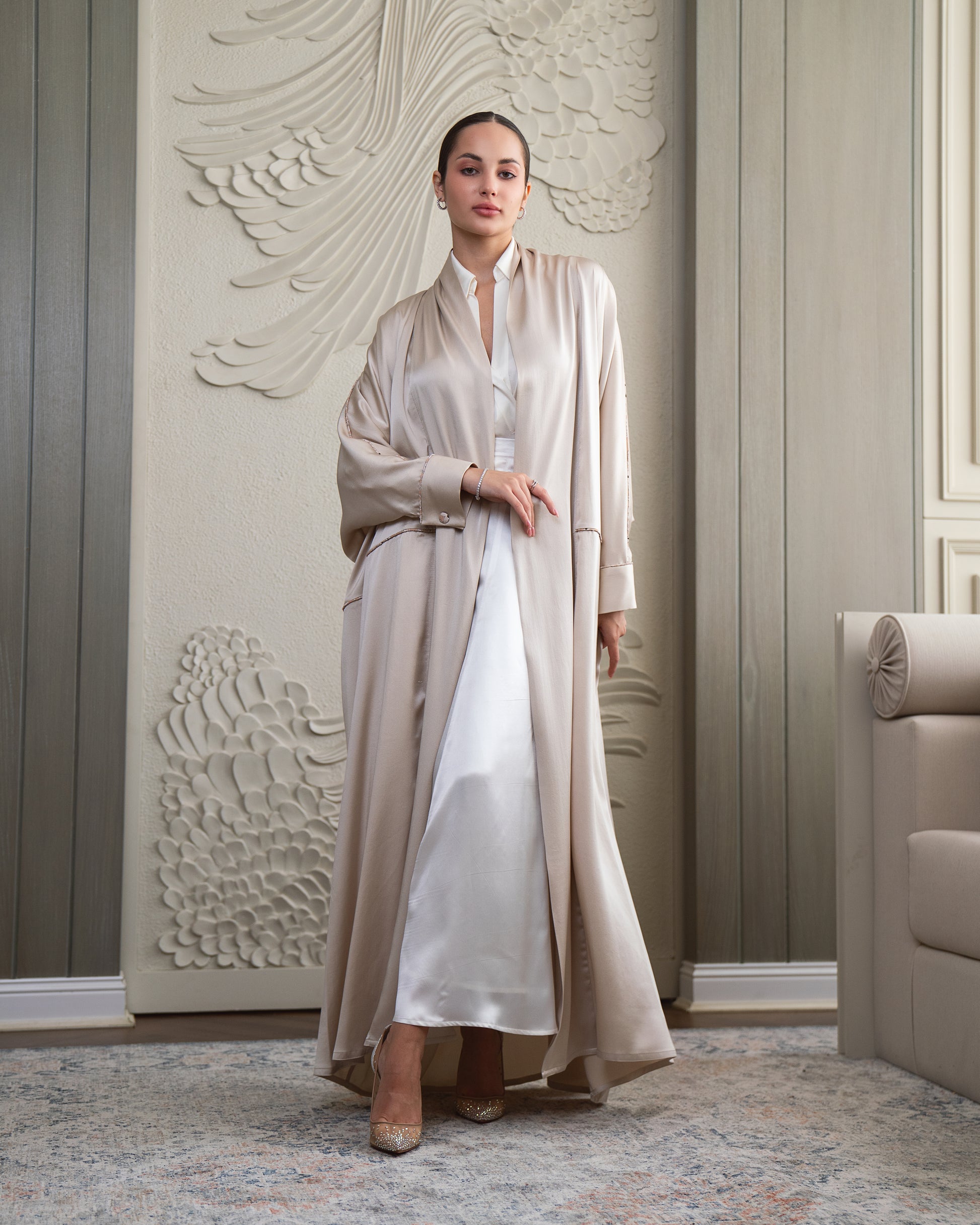 Silk Reverie - Beige