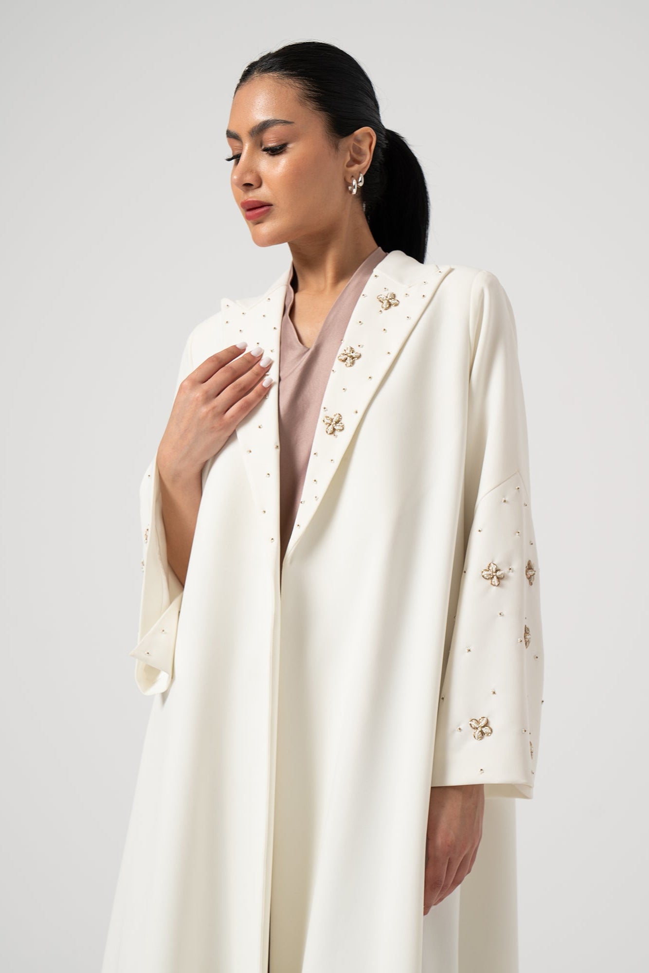 Fancy Blossom - White