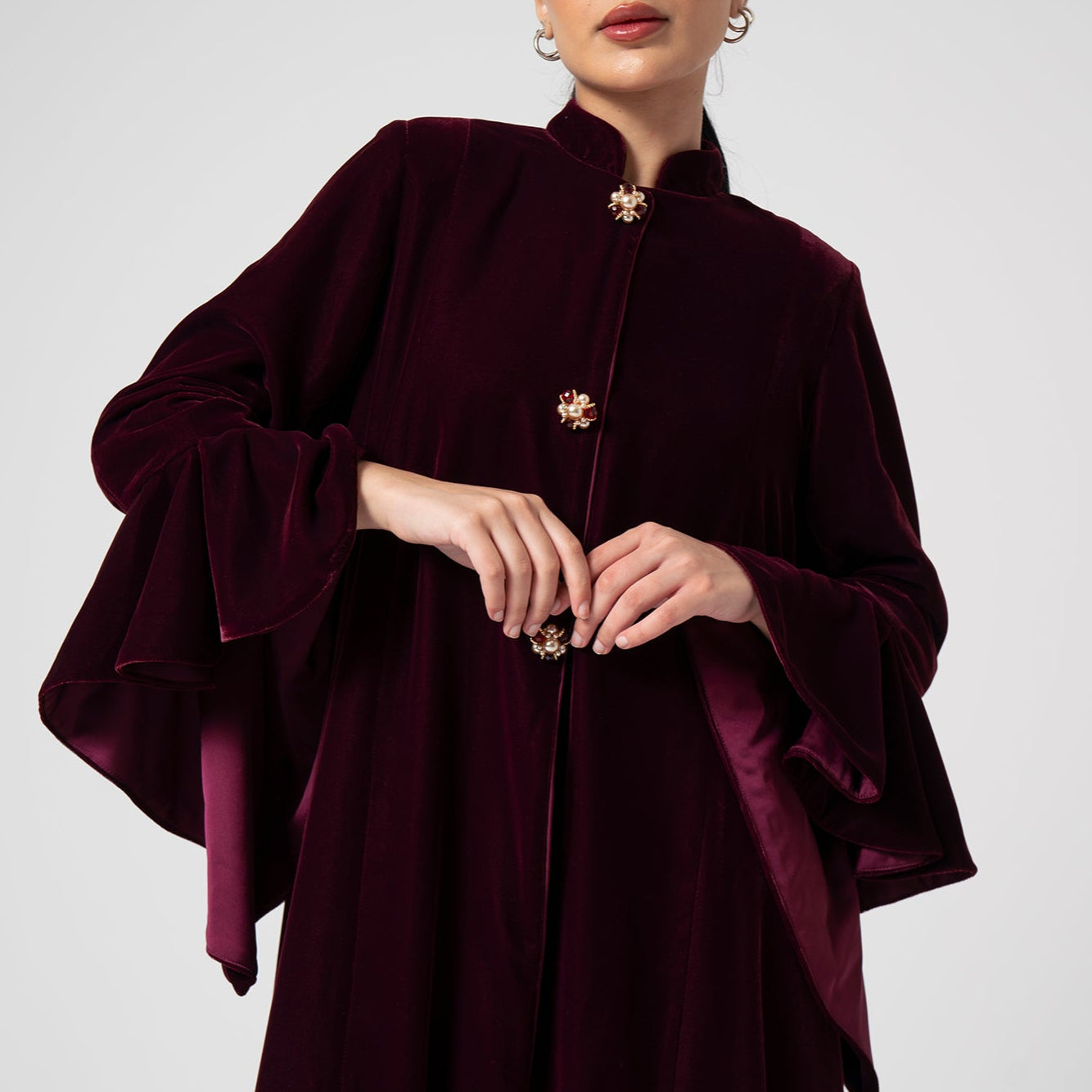 Imperial Velvet - Burgundy