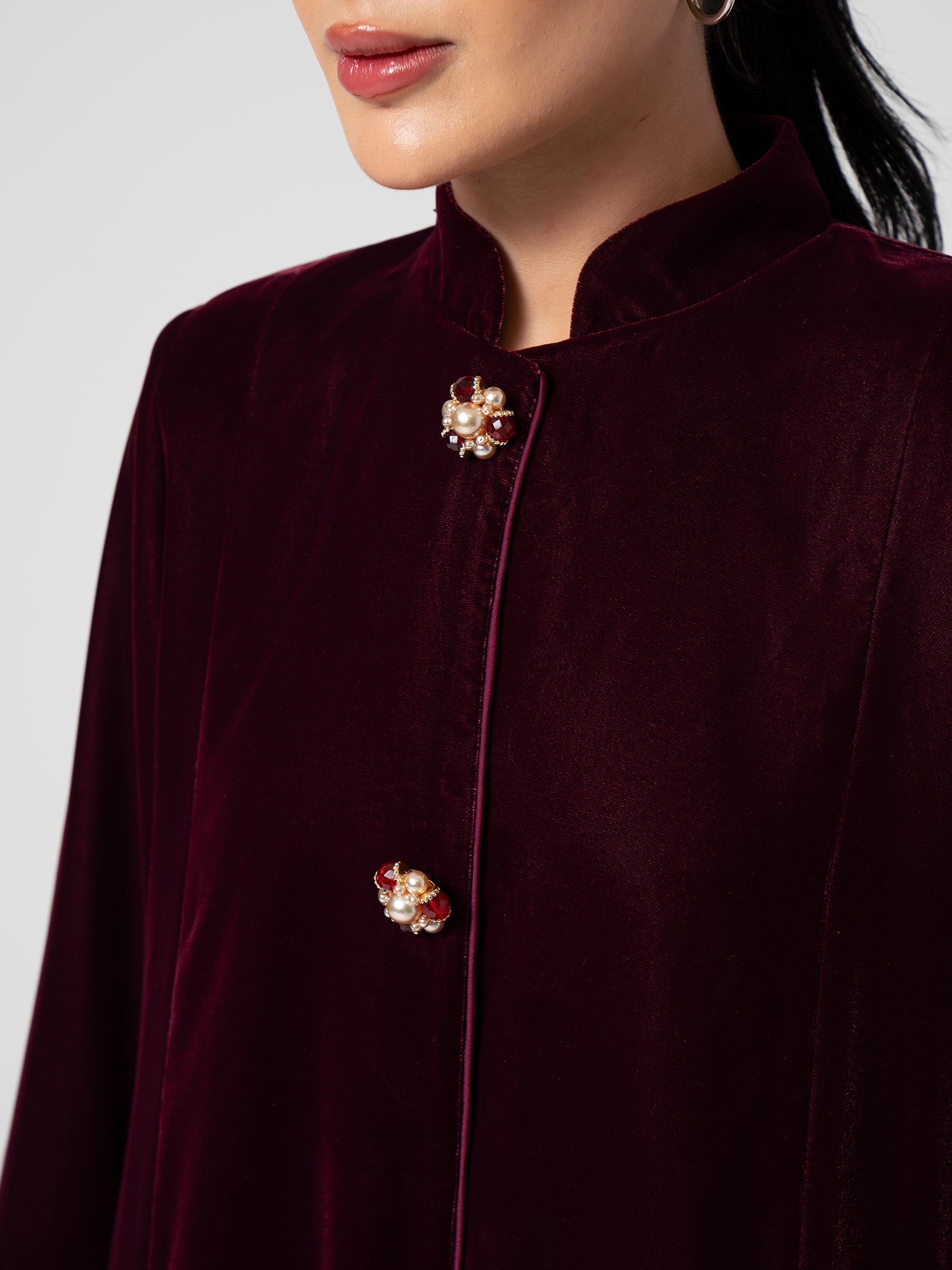 Imperial Velvet - Burgundy