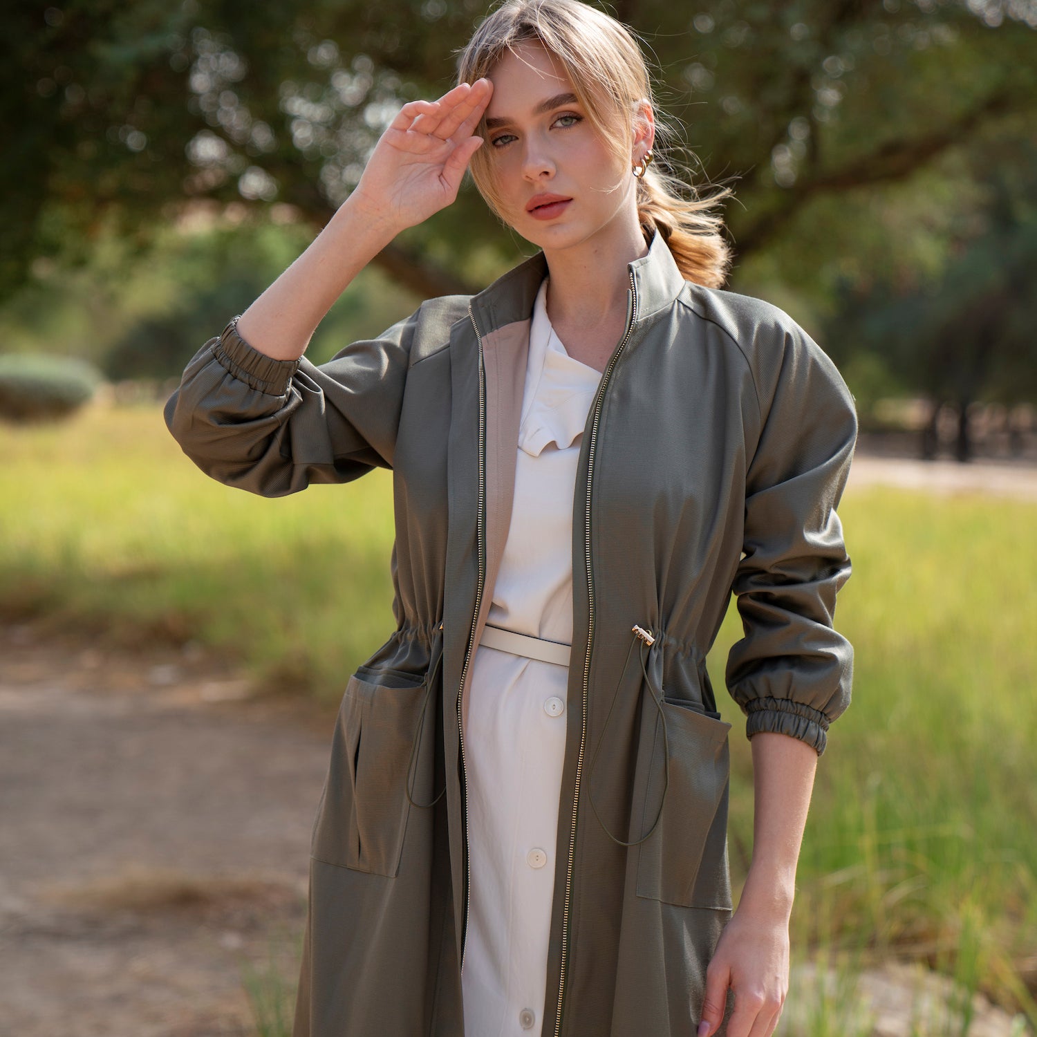 ترنش كوت - الأخضر