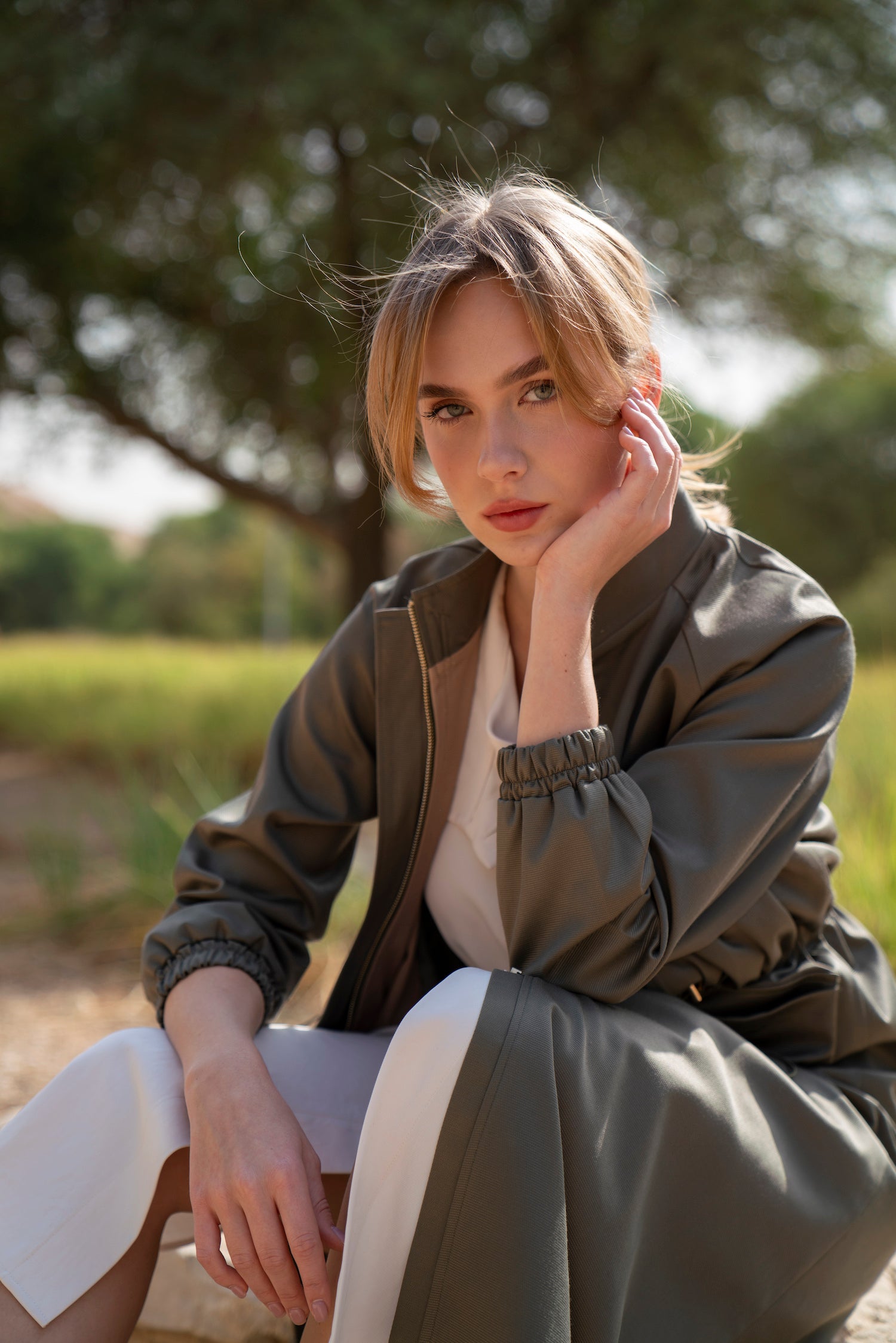 ترنش كوت - الأخضر