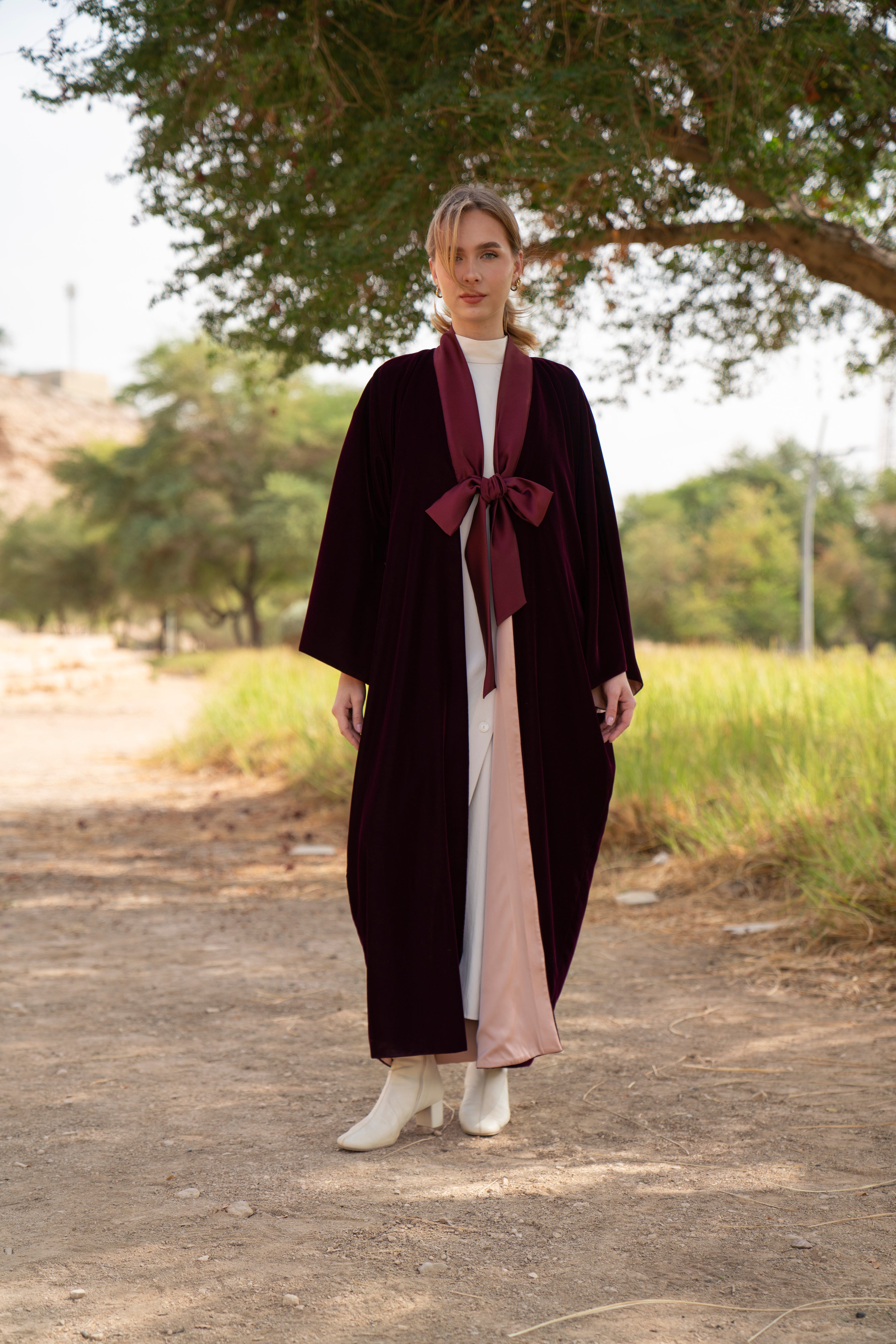 Velvet Grace - Burgundy