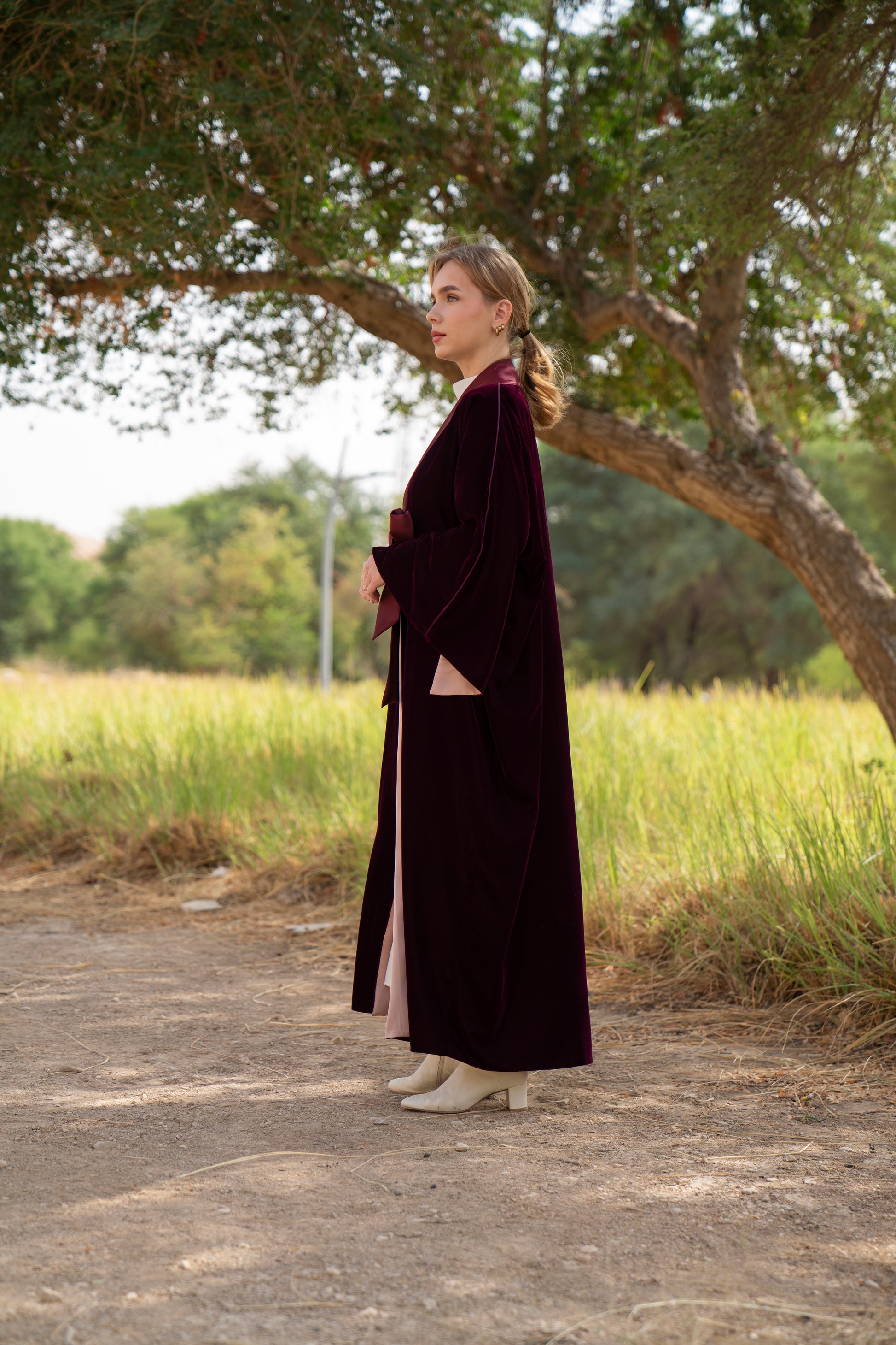 Velvet Grace - Burgundy