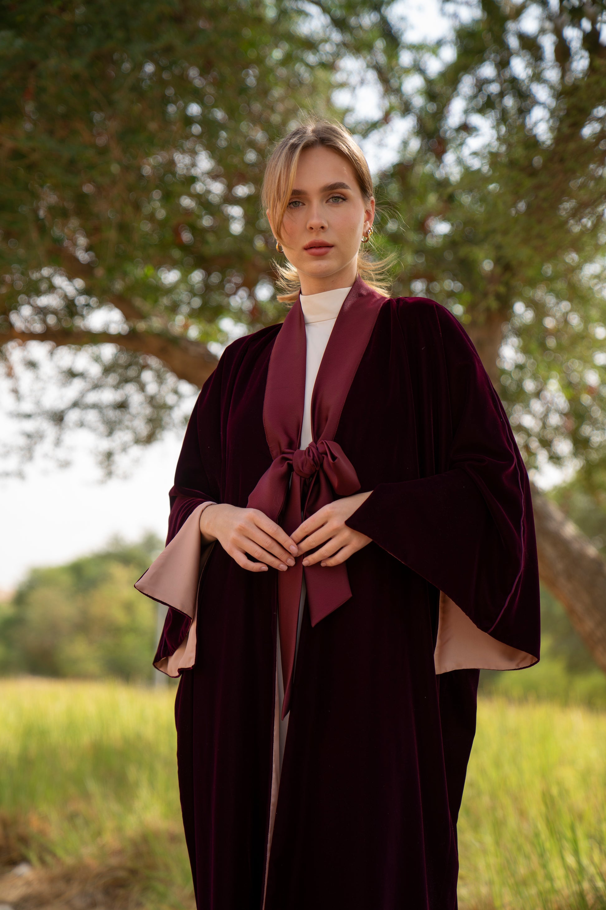 Velvet Grace - Burgundy