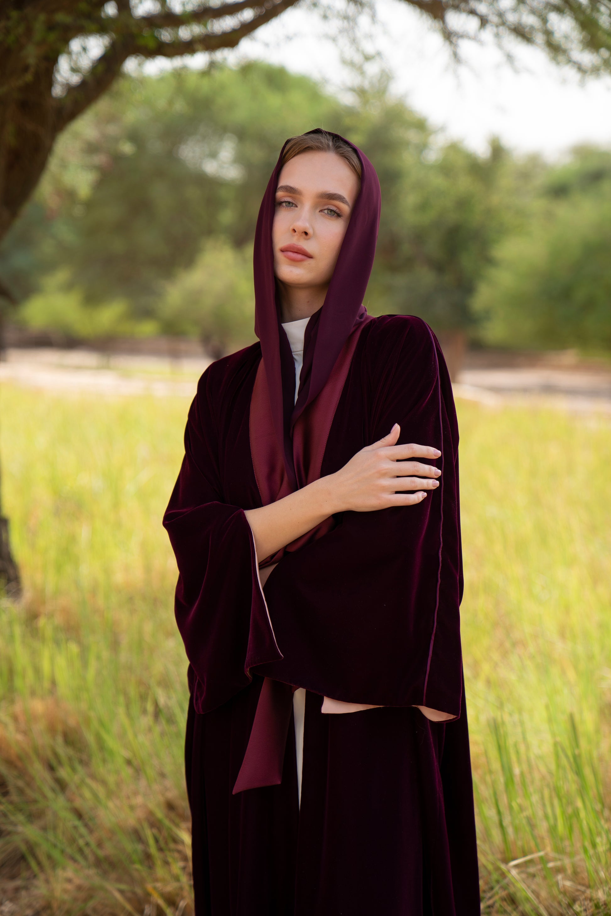 Velvet Grace - Burgundy